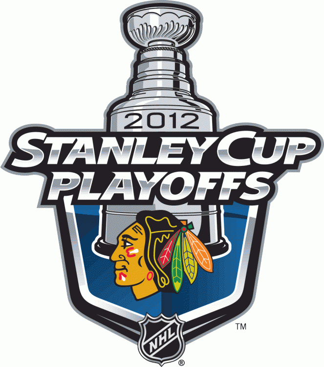 Chicago Blackhawks 2012 Event Logo iron on heat transfer